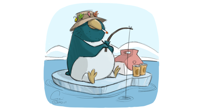 ice fishing