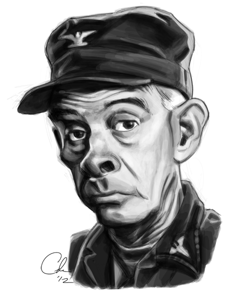 Col Potter Sketch