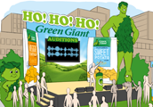 Comp Art for Green Giant pitch