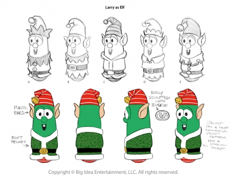 veggietales concepts for quot merry larry quot cedric hohnstadt watch merry larry and the true light of christmas