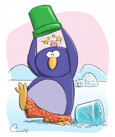 ALS Ice Bucket Challenge – Cedric Hohnstadt Illustration
